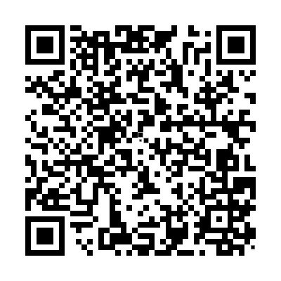 Animated QR code with a circular ripple moving through its modules