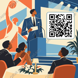 Original Draft-Night Moment artwork with a customizable QR code area