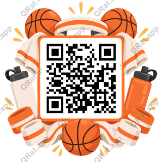 Warmup Gear Frame artwork with a customizable QR code area