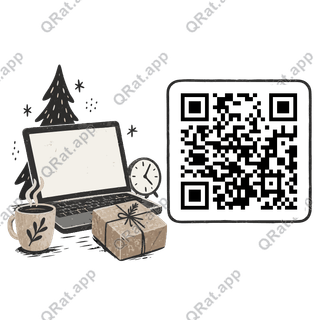 Midnight Checkout artwork with a customizable QR code area