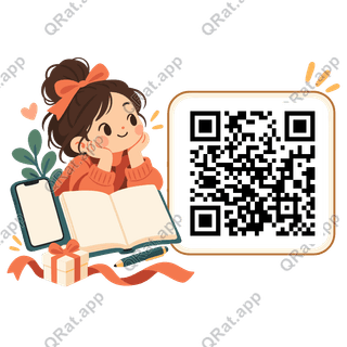 Wish-List Desk artwork with a customizable QR code area