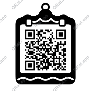 Advent Calendar artwork with a customizable QR code area