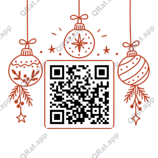 Ornament Frame artwork with a customizable QR code area