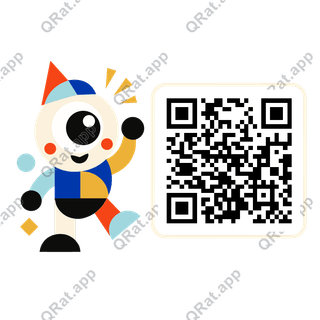 Cyclops Cluster artwork with a customizable QR code area