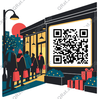 Opening Night artwork with a customizable QR code area