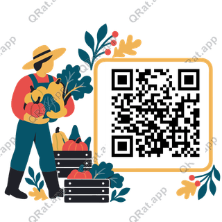 Market Bundle artwork with a customizable QR code area