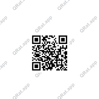 Wishbone-and-Ribbon Frame artwork with a customizable QR code area